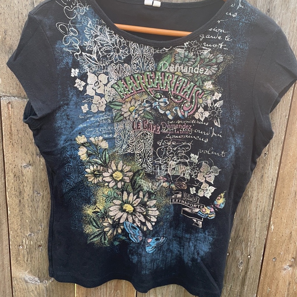 Susan Lawrence women’s margaritas shirt Large